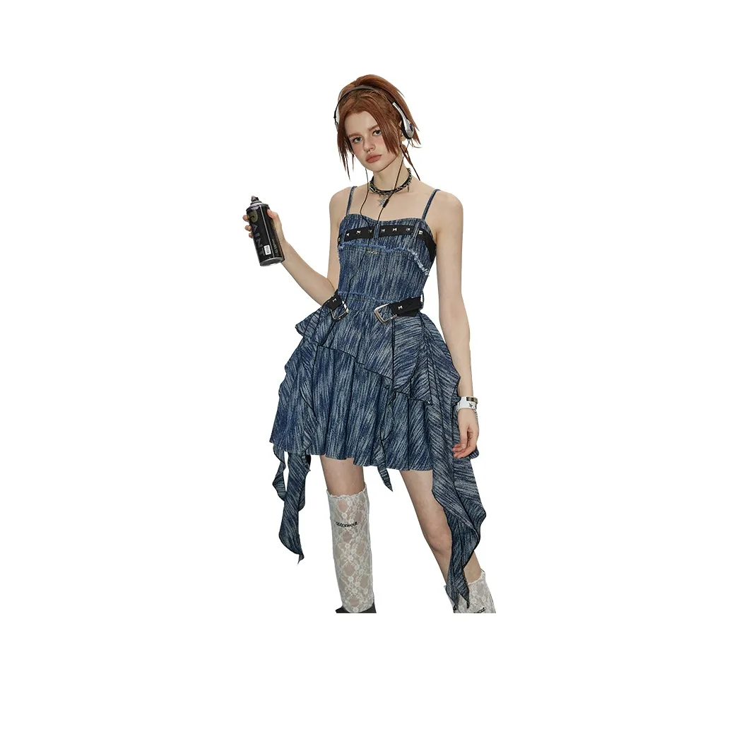 UNIFREE Темно-синий женский слиплатье