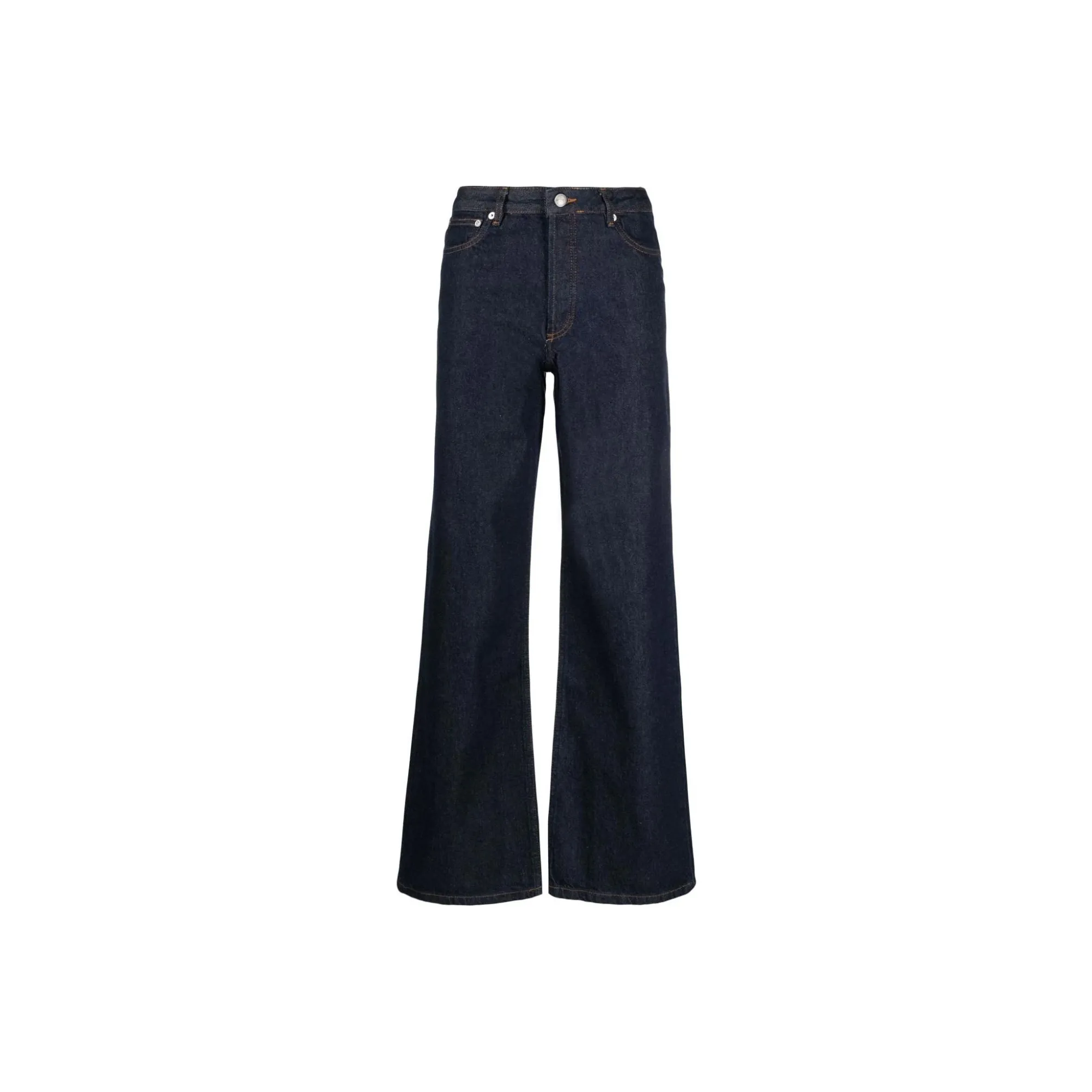 A.P.C . Elisabeth High rise Straight leg Cotton Jeans