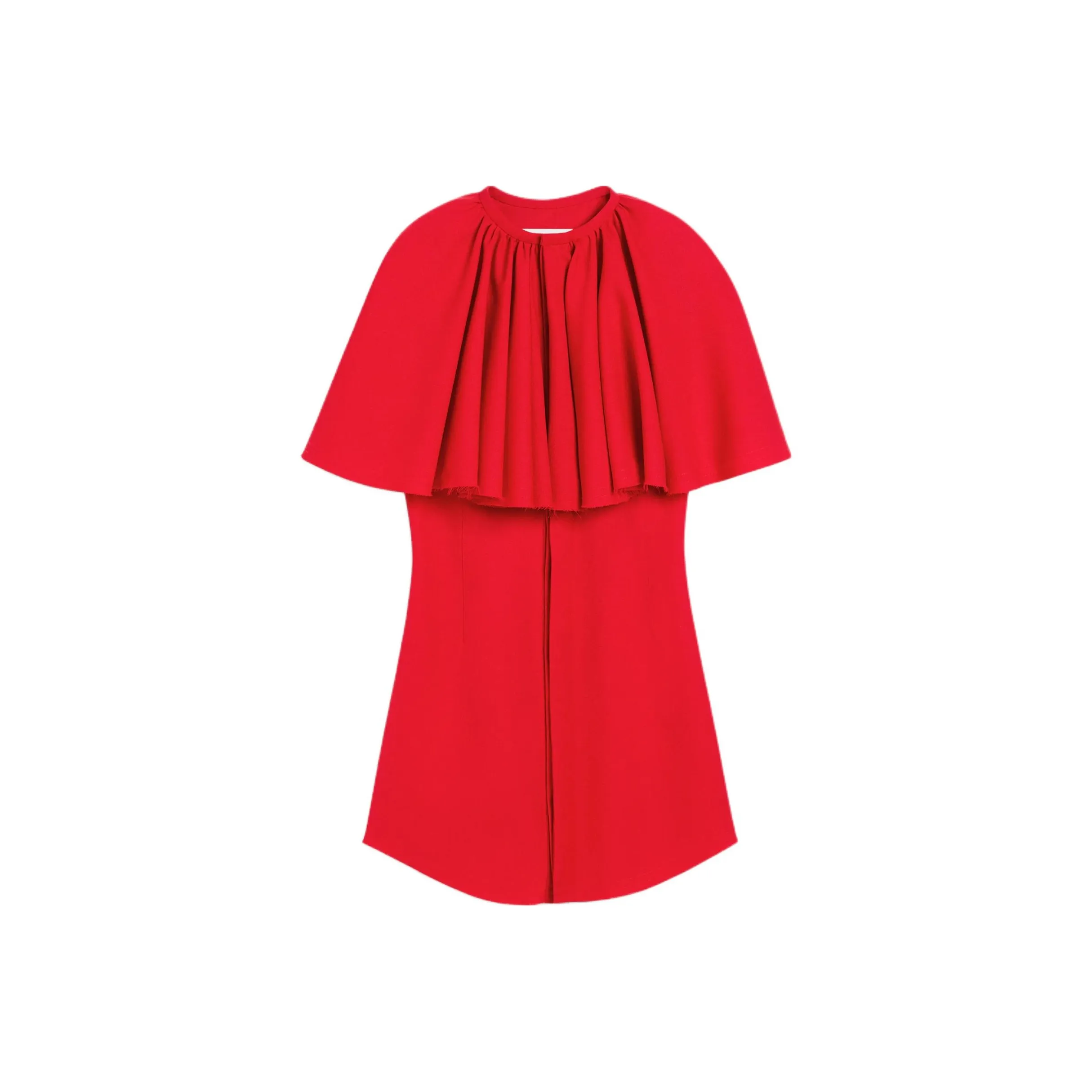 Ami Paris Ruffled Mini Dress