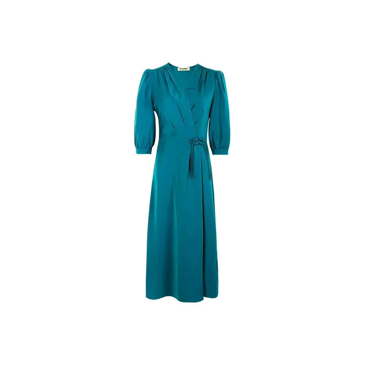 MISSSHINE Long Sleeved Dresses Women's Peacock Blue