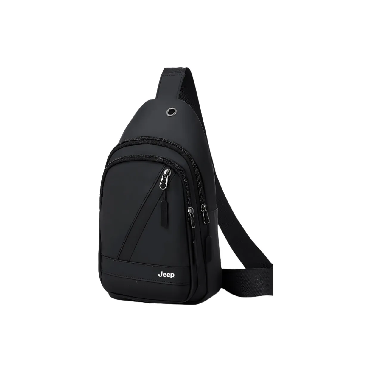 JEEP Полиэстер Sling Сумка Мужская Черная