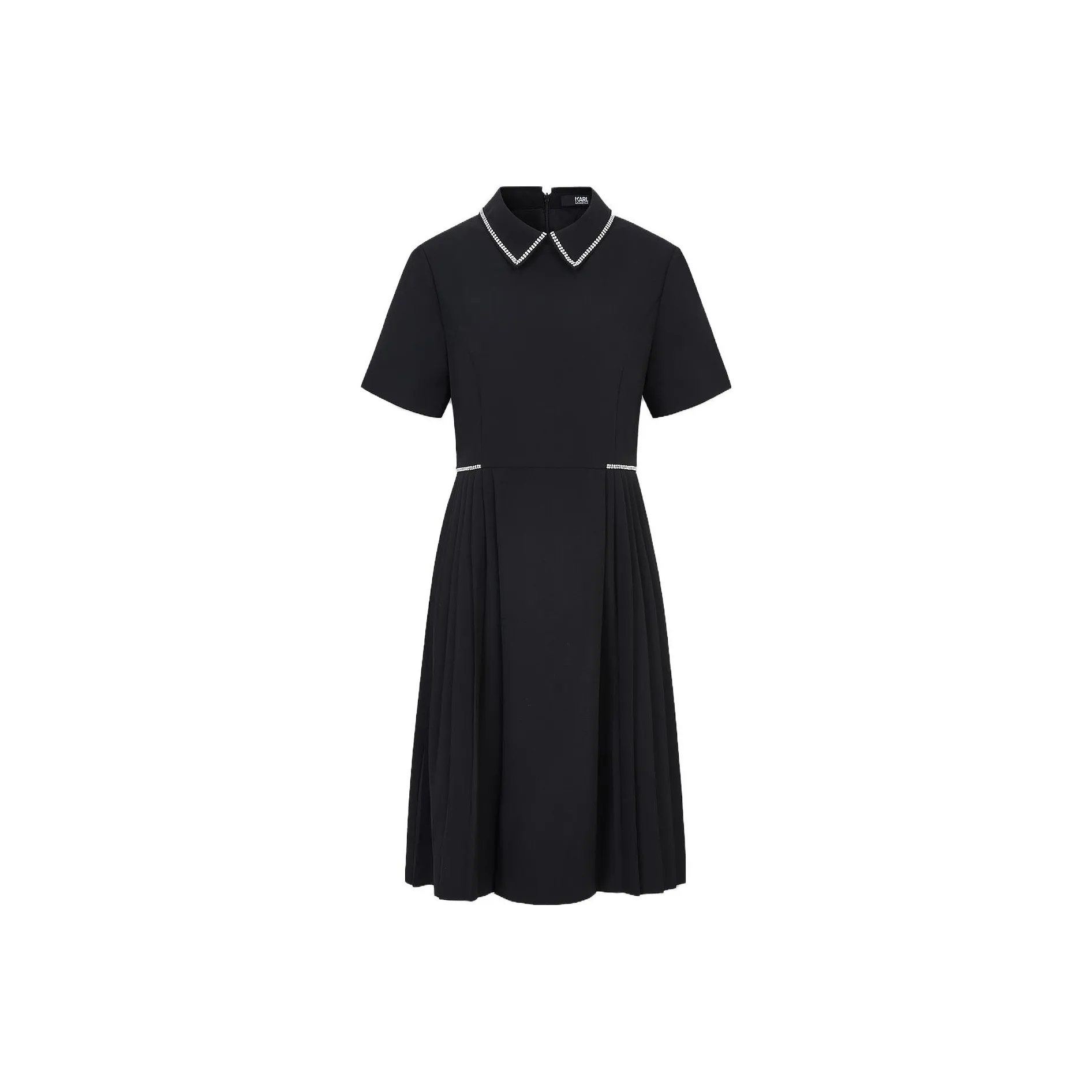 KARL LAGERFELD Короткое платье с короткими рукавами женское