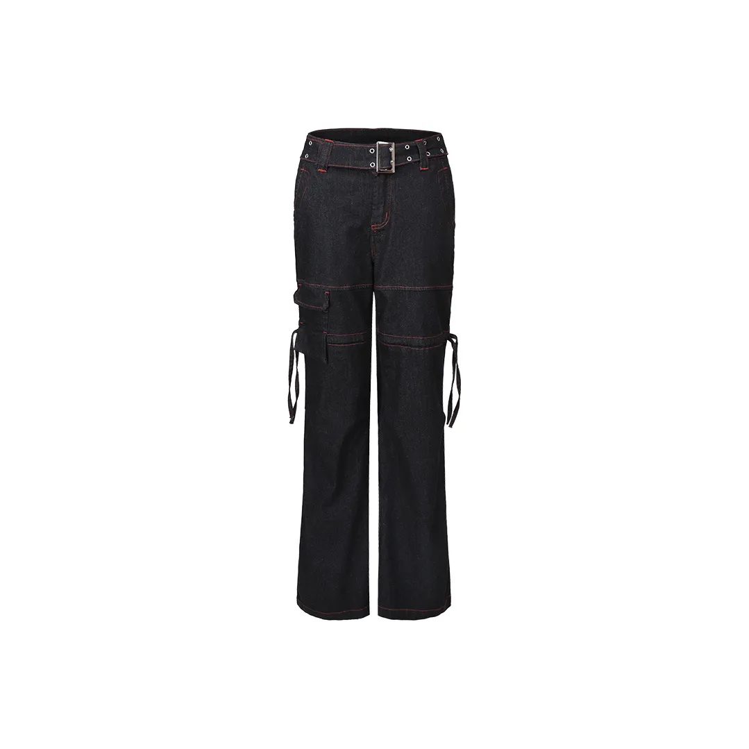 BSEVENI Jeans Women's Black