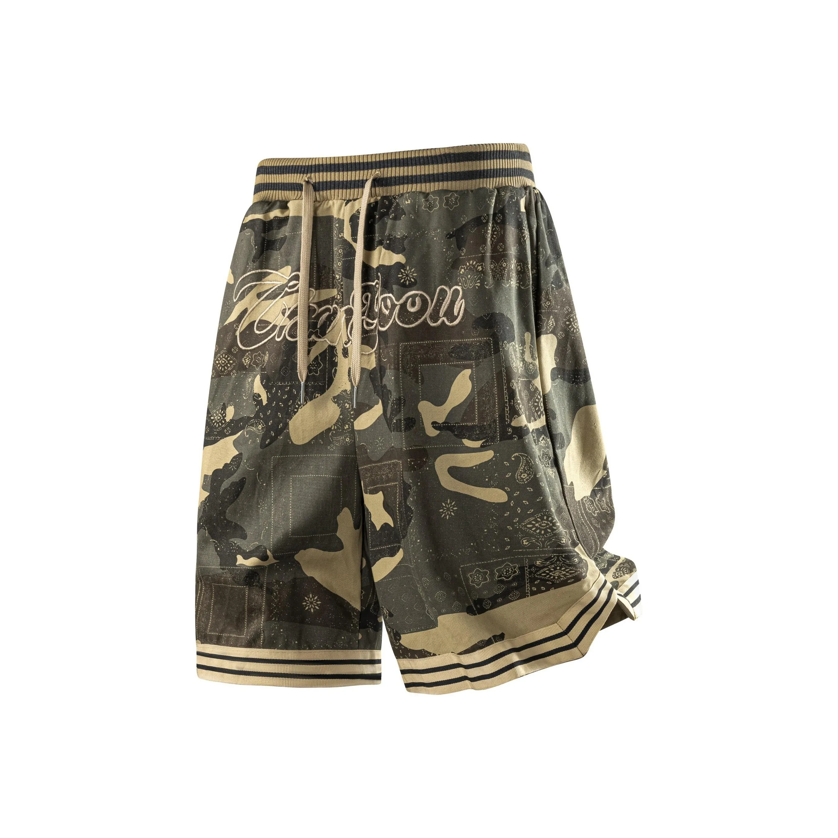 XUJIA Камуфляж Унисекс Повседневные шорты