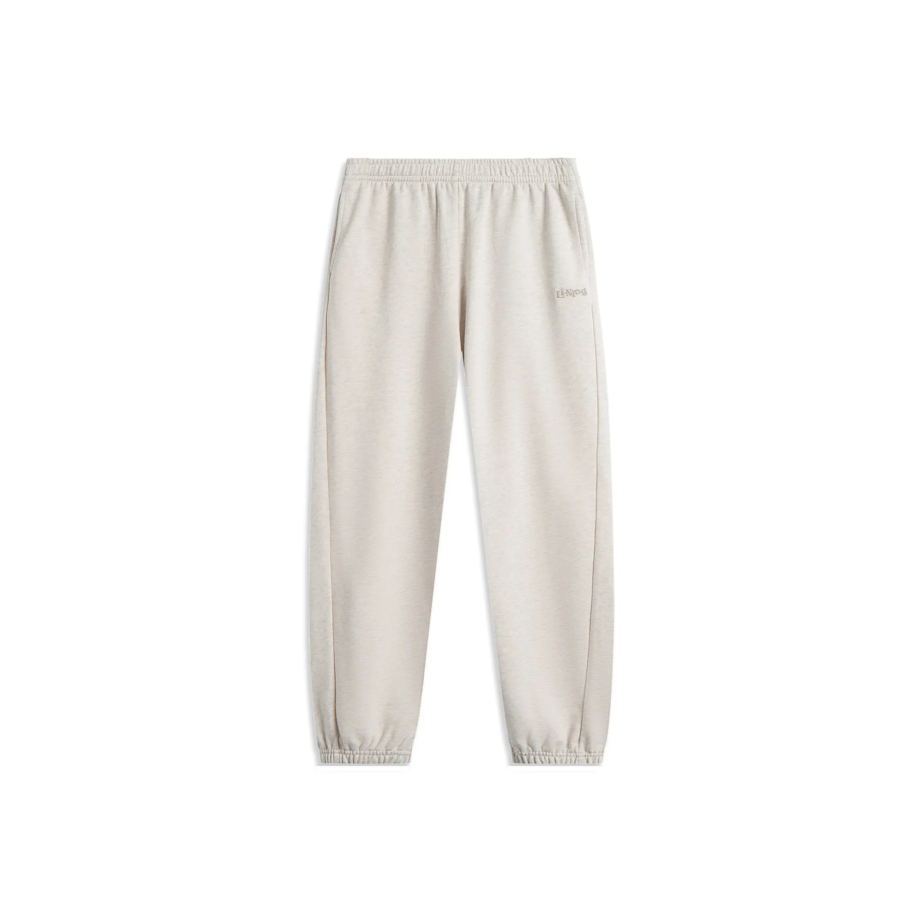 LINING Sports Life Collection Вязаные тренировочные штаны женские Фотиния серый