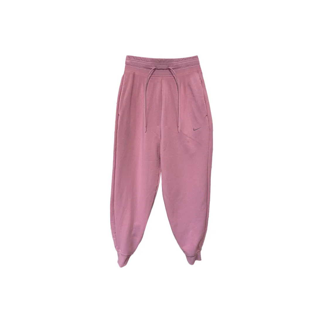 Nike Вязаные тренировочные штаны женские розовые