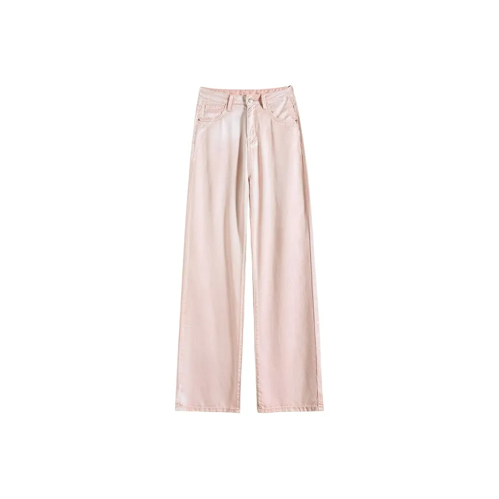 Розовые джинсы женские оттенок "Миллениал Розовый"