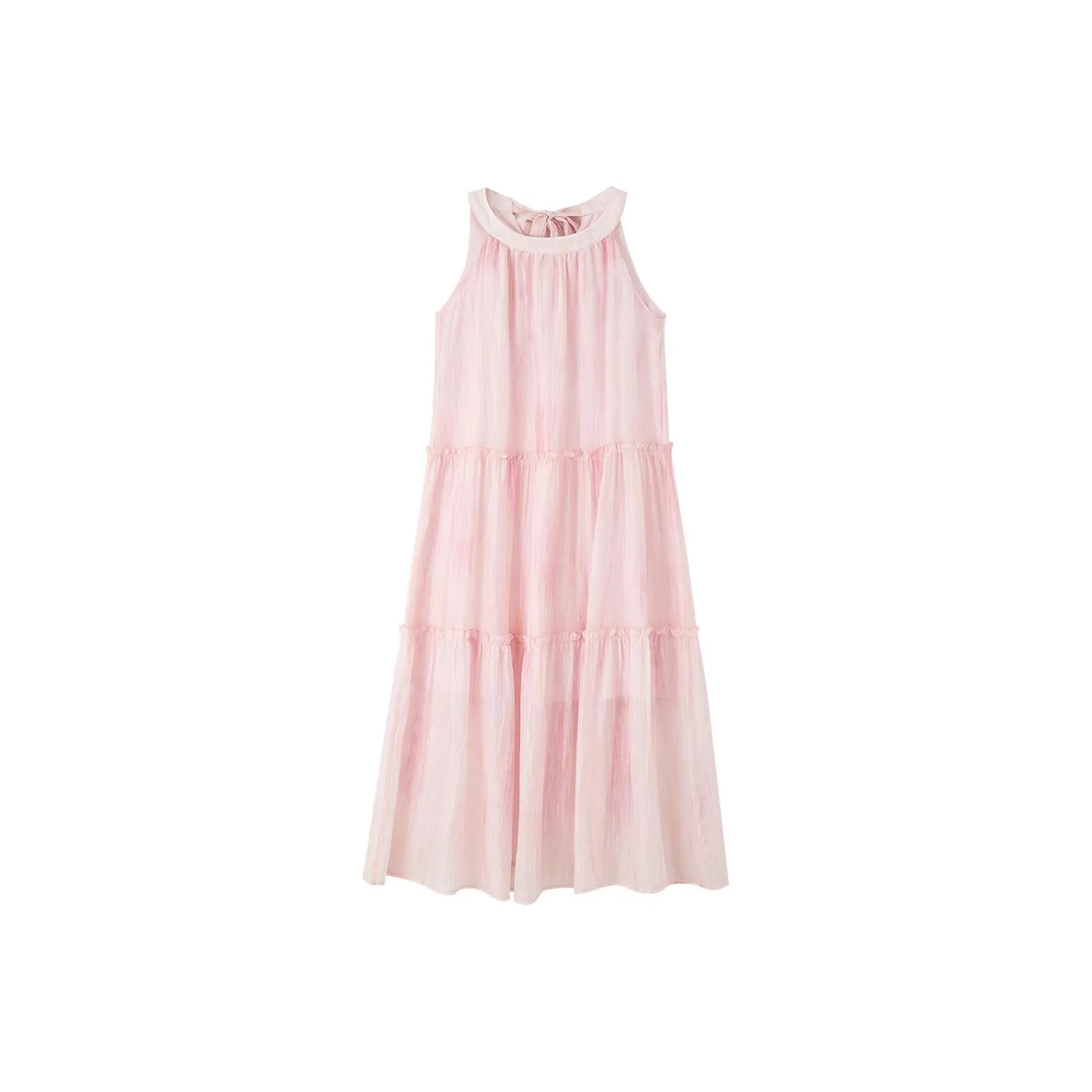 【dme】 Sleeveless Shirt dress Women's Light Pink