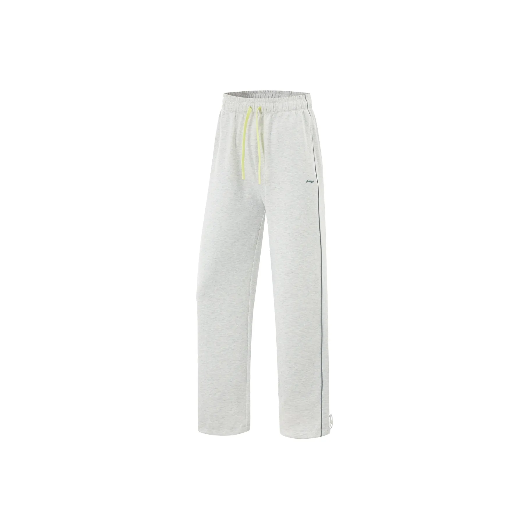 LINING Fitness Series Вязаные спортивные брюки женские Фотиния серый Светлый дымчатый серый