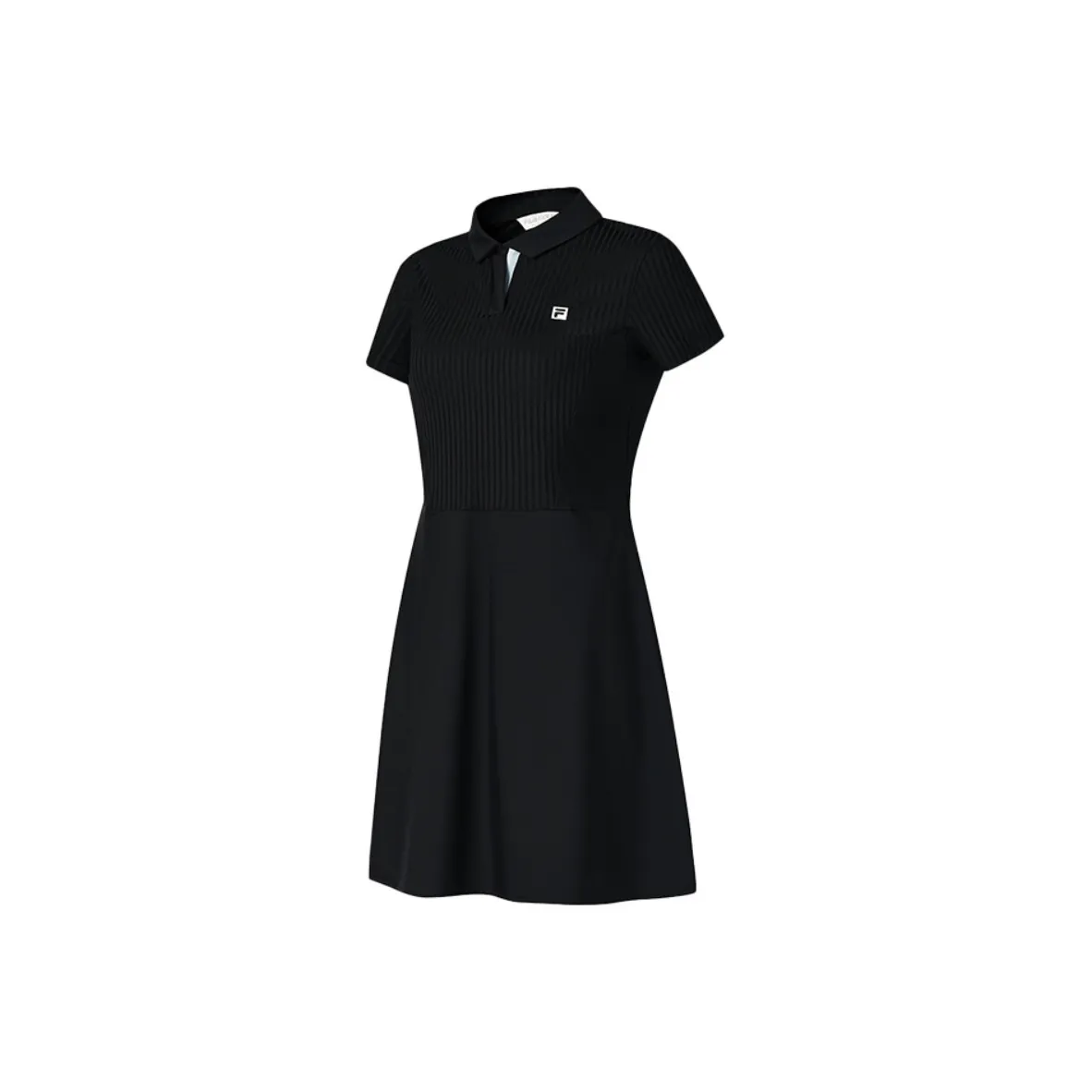 FILA GOLF серия Короткий рукав Платье Женское Темно-черное