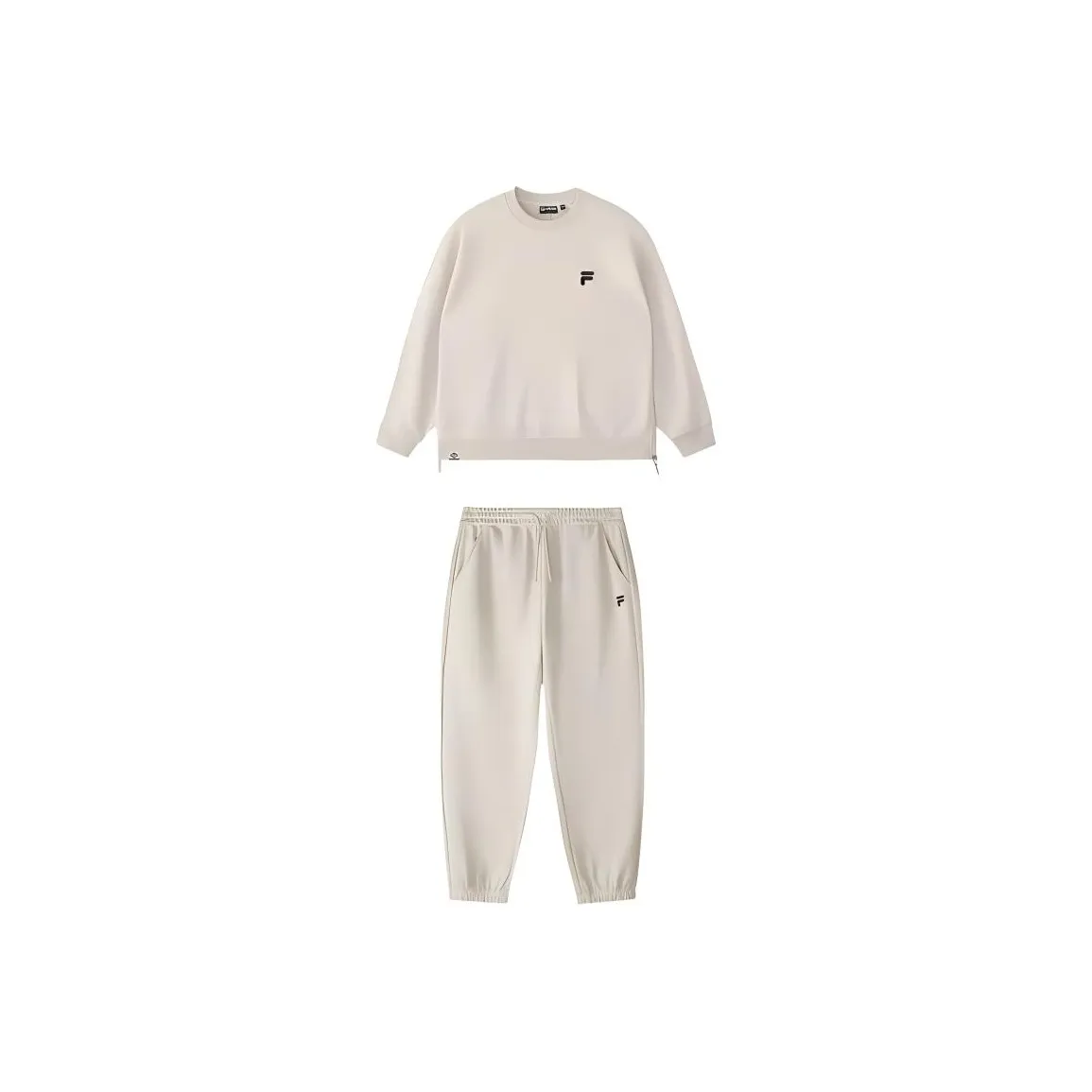 FILA FUSION FOB Series Casual Suit Women's Hyacinth Bean Gray