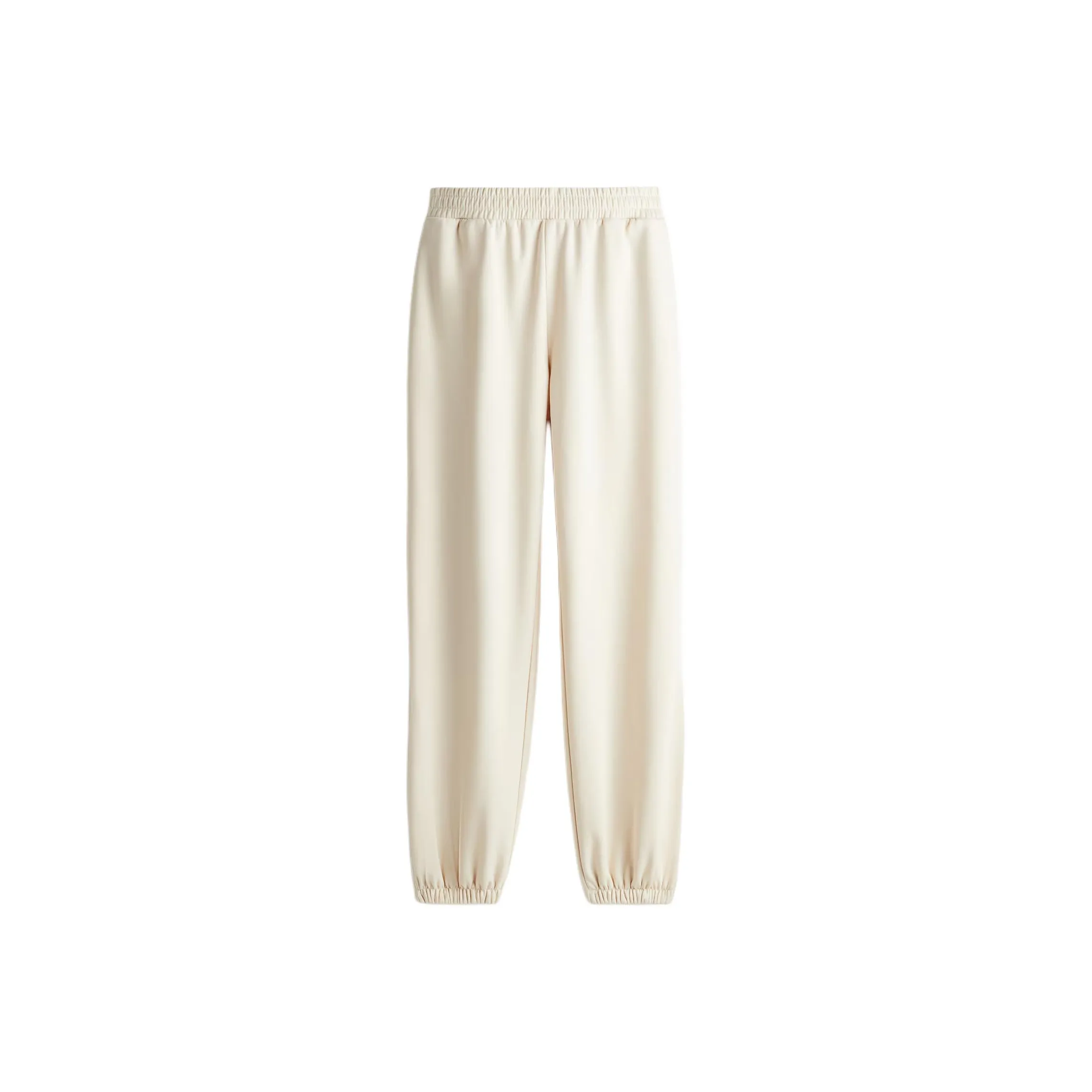 H&M Knitted Sweatpants Women's Light Beige