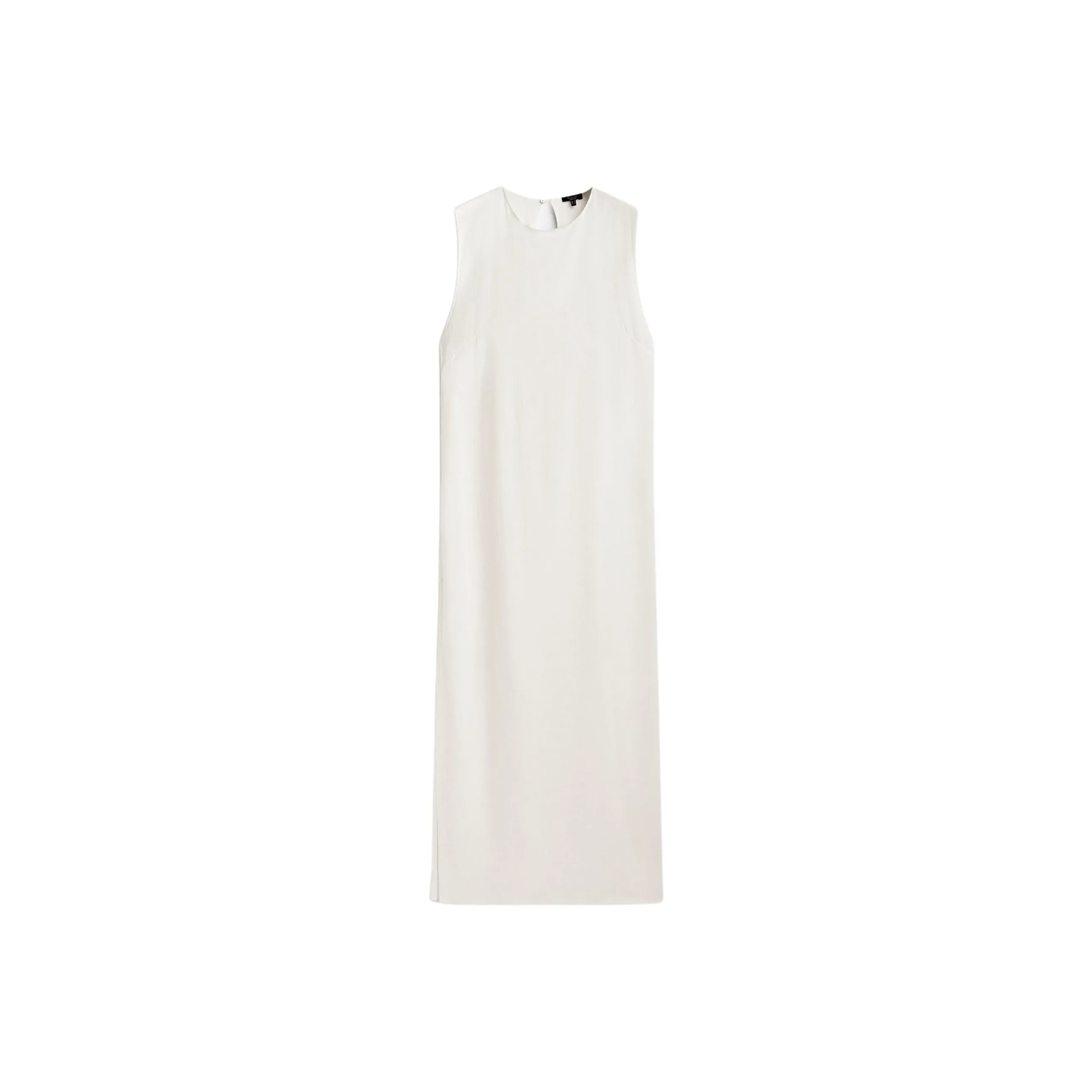 Massimo Dutti Sleeveless Dress Women's White