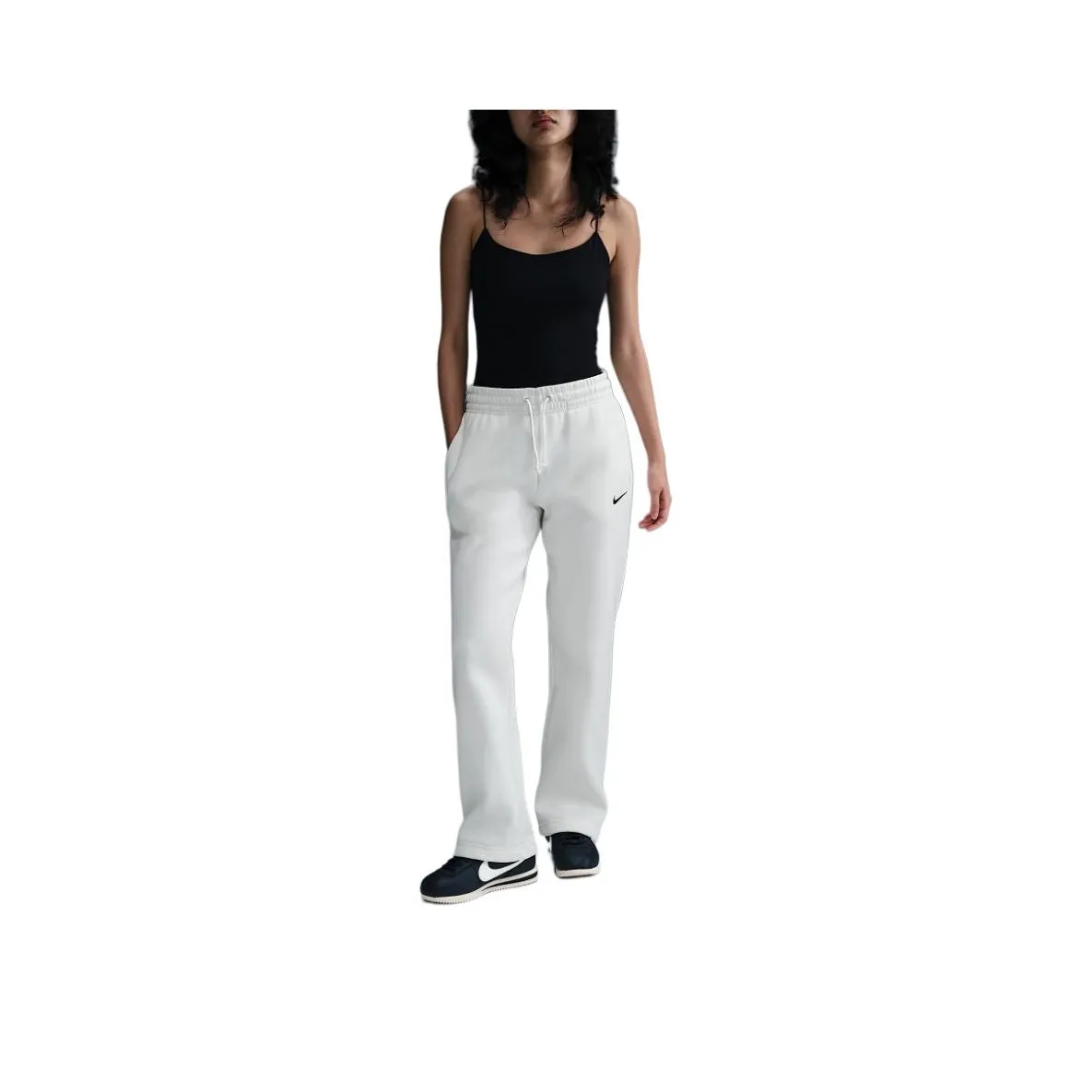 Nike Clothing Knitted Sweatpants Women's White