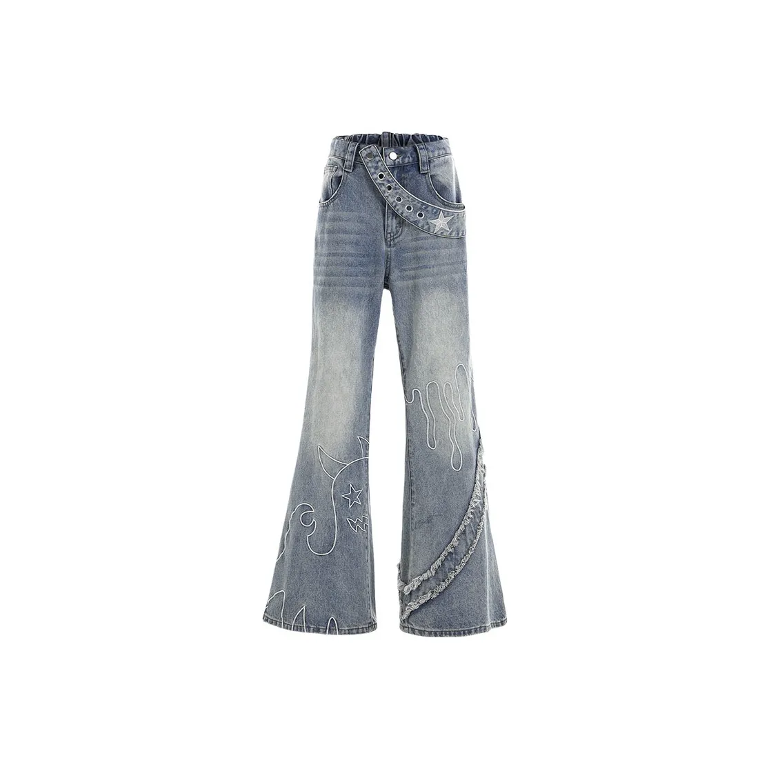 LBPC x Beam Mix With Kimchi Jeans Women's Blue