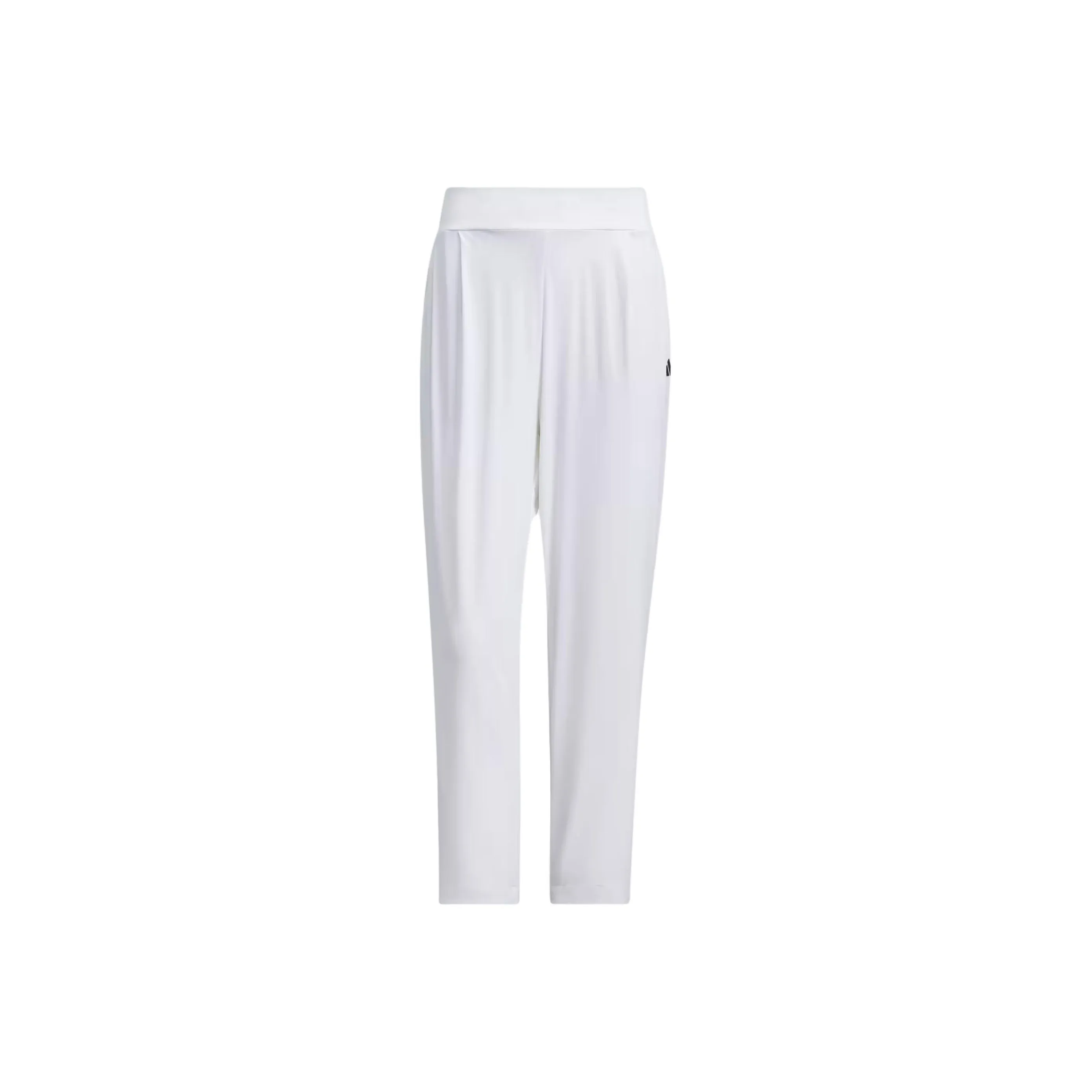 Adidas Stretch Pull On Ankle Pants Knitted Sweatpants Women's White