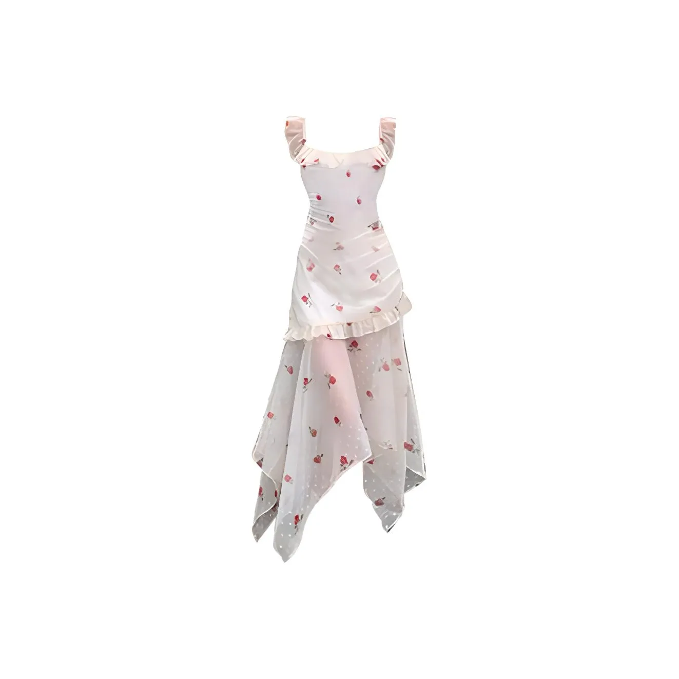 IQC Короткий рукав Платье Женское Светлый Абрикос