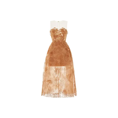 LOBBSTER SS23 Spring/Summer Collection Honeys Желтые Женские Платья без рукавов