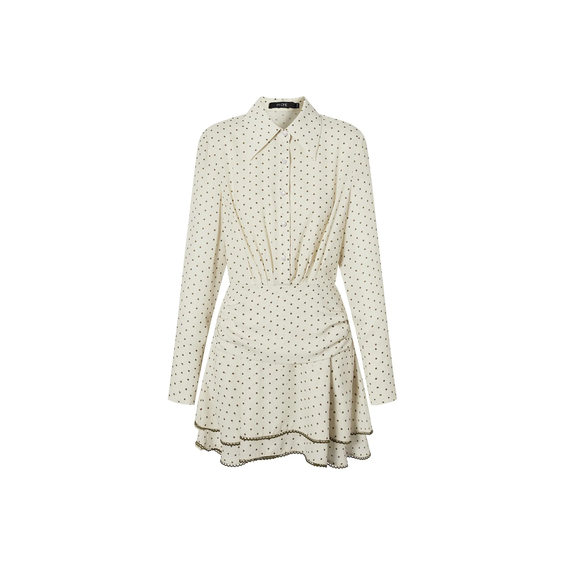 I'M ONE Длинное платье с длинными рукавами женское