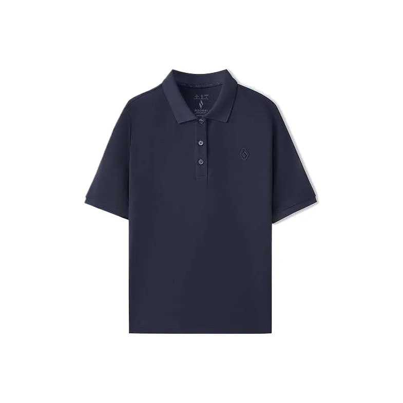 Skechers Yazhuan Series Поло Женские CAPTAIN Синий