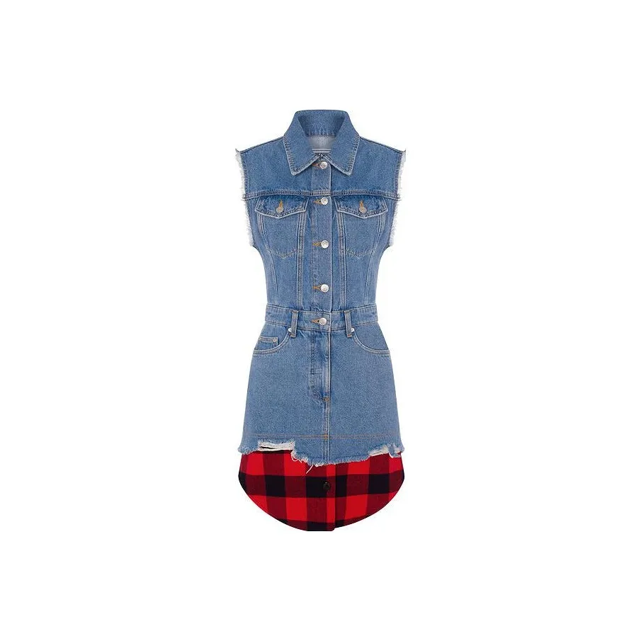 MOSCHINO Red Женские Платья без рукавов