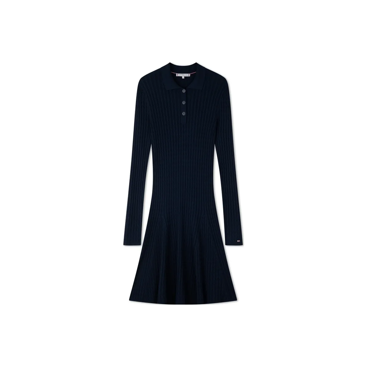 Tommy Hilfiger Длинное платье с длинными рукавами женское