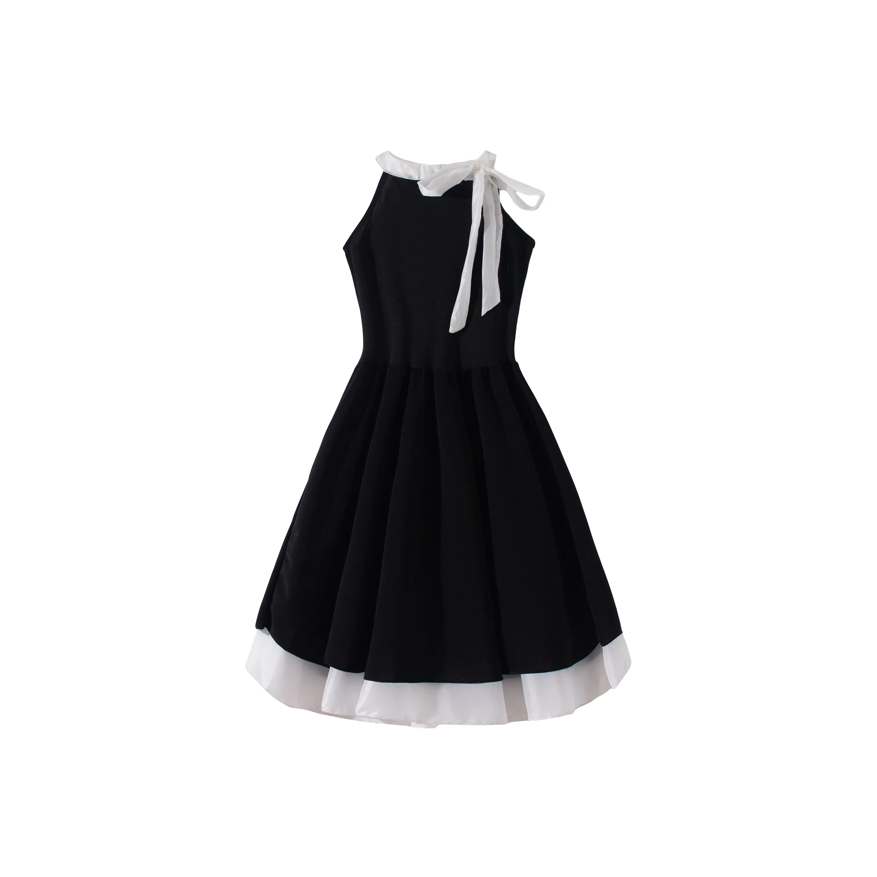 RTNH Без рукавов Платье Женское Черное