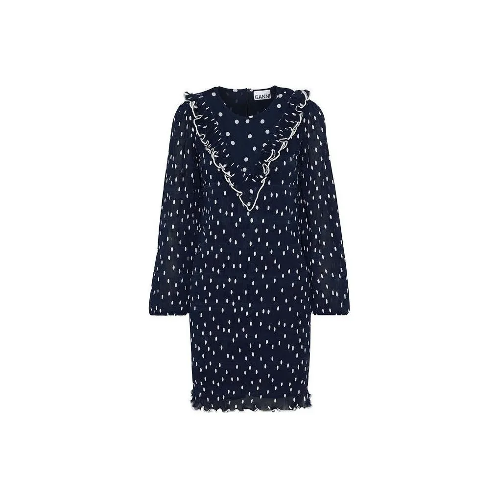 GANNI Long Sleeved Dresses Women's