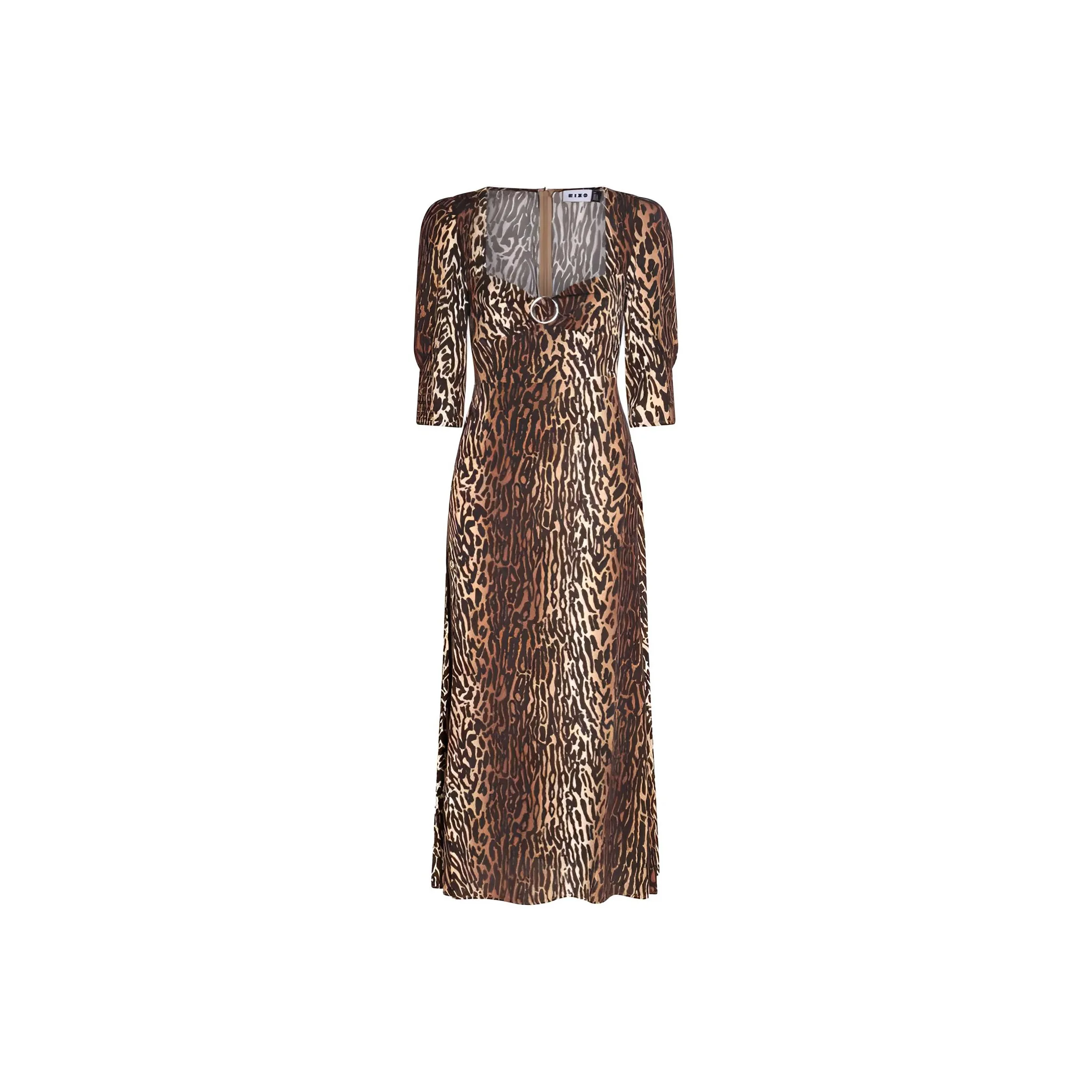 Rixo Leopard print Midi Dress