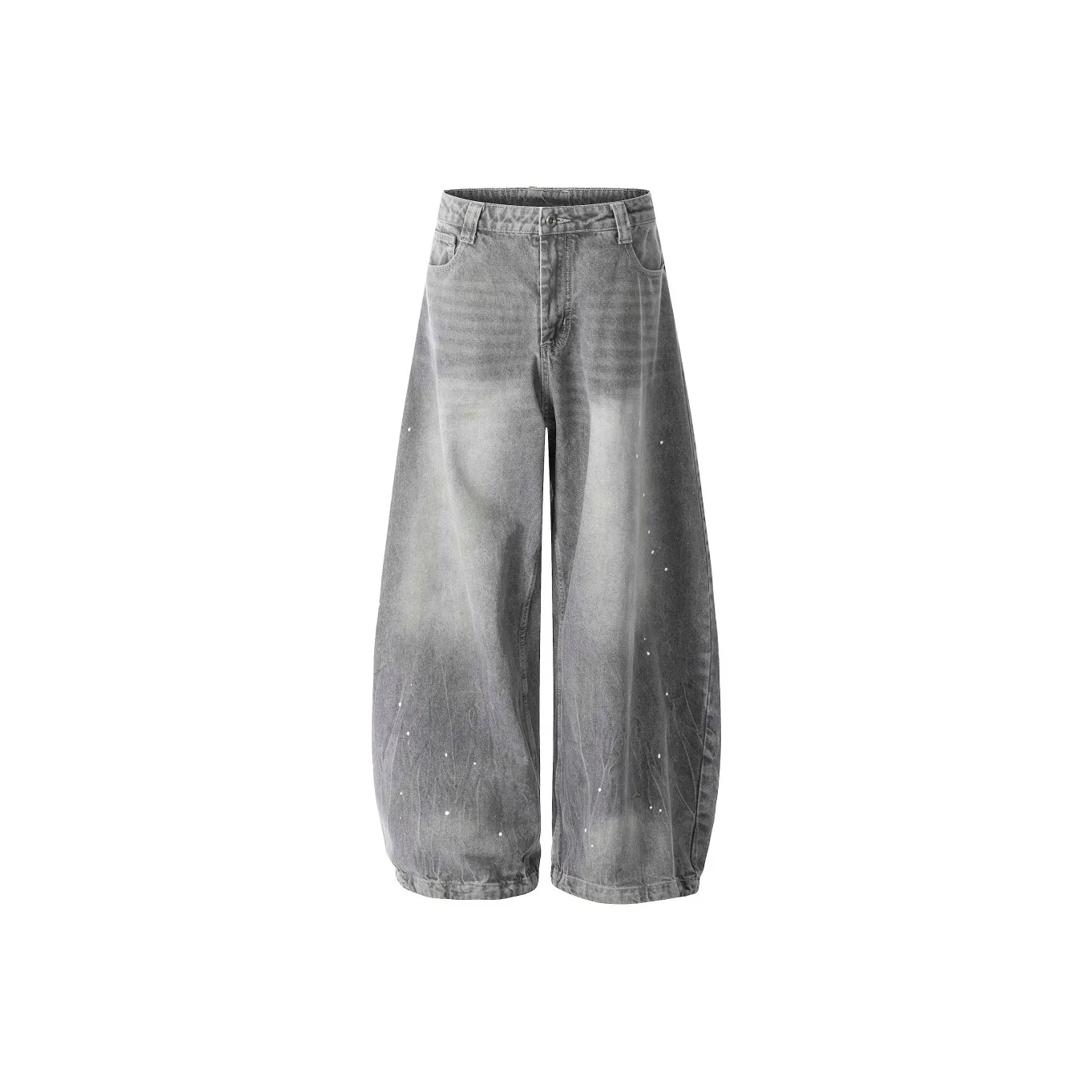 WAYHWEI Серые Женские Джинсы