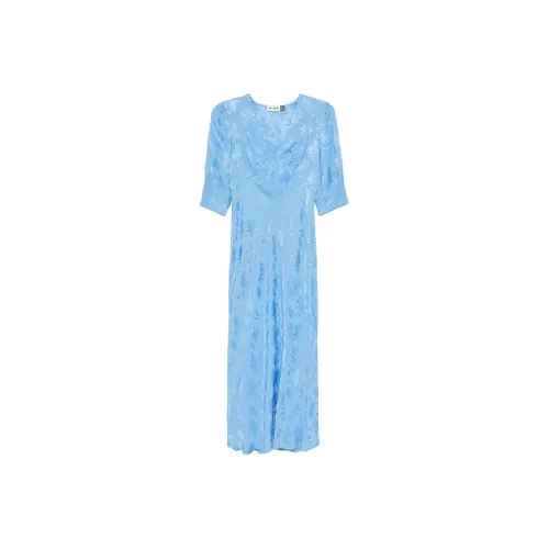 Rixo Blue Женские Короткие Платья с Рукавами