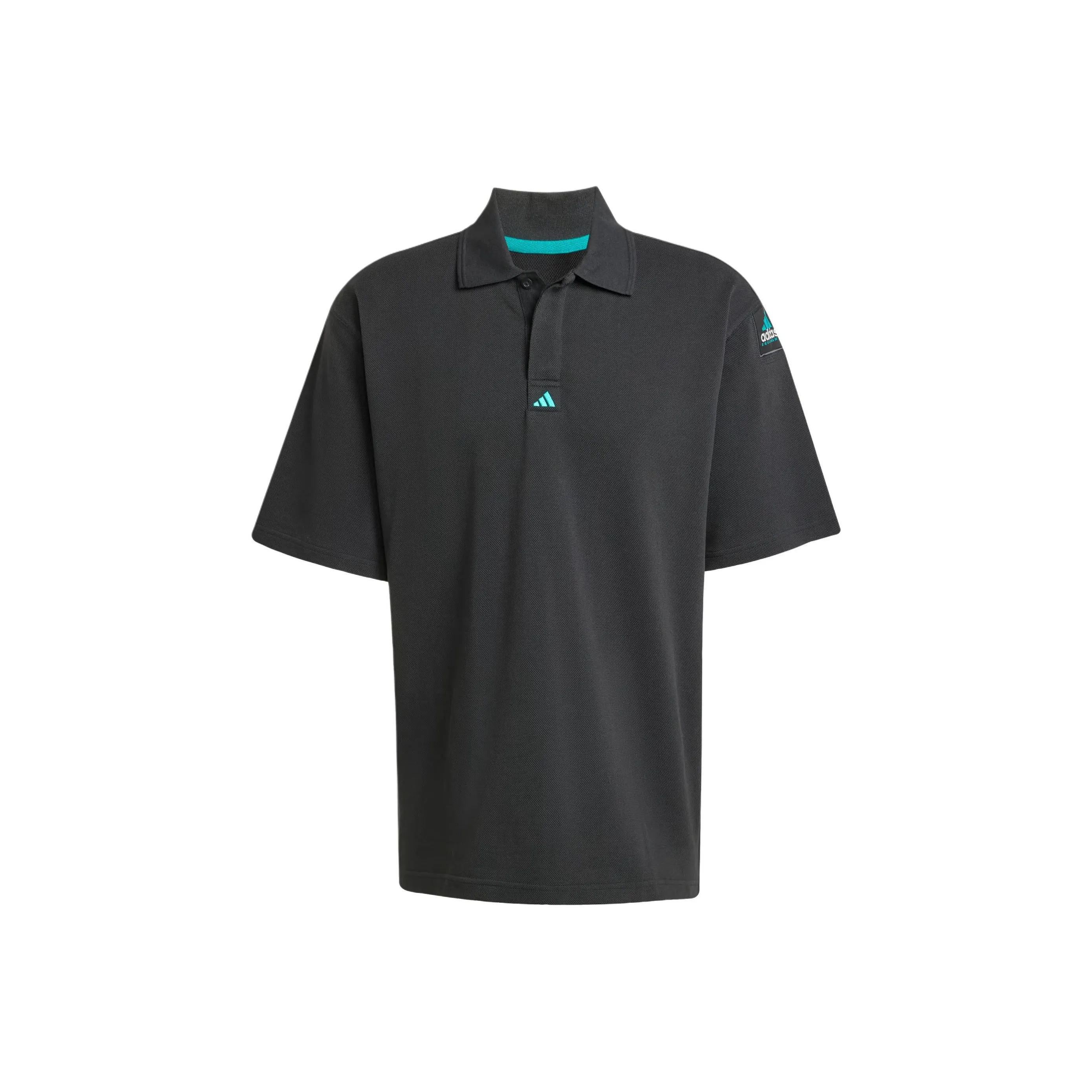 adidas Clothing Мужское черное поло