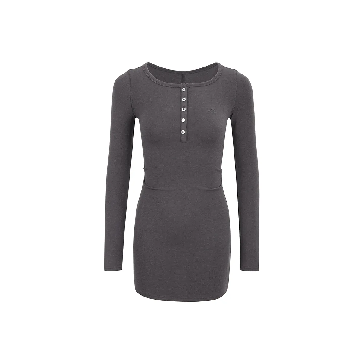 Ariseism Облегающий крой Длинное платье с длинными рукавами осенняя новинка юбка женское