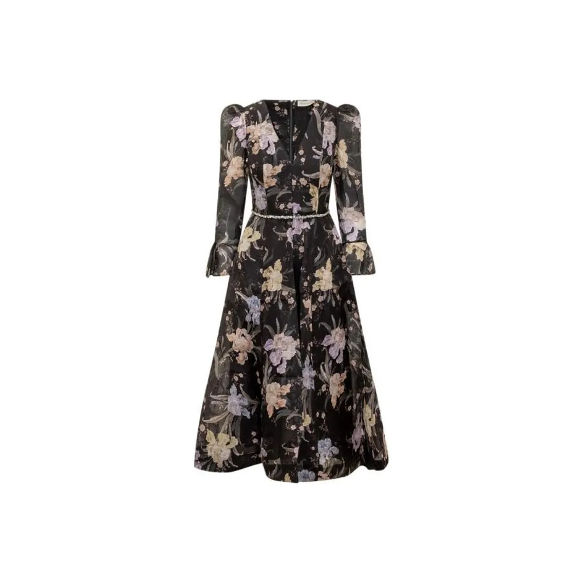 Zimmermann Eden Long Sleeved Midi Dress
