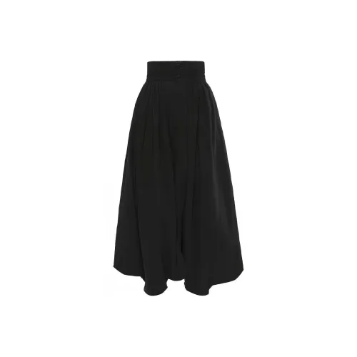 Chloé Черные Женские Повседневные Длинные Юбки