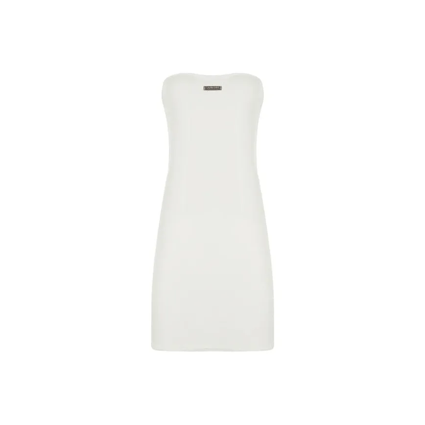 ORIASTAR Без рукавов Платье Женское Белое