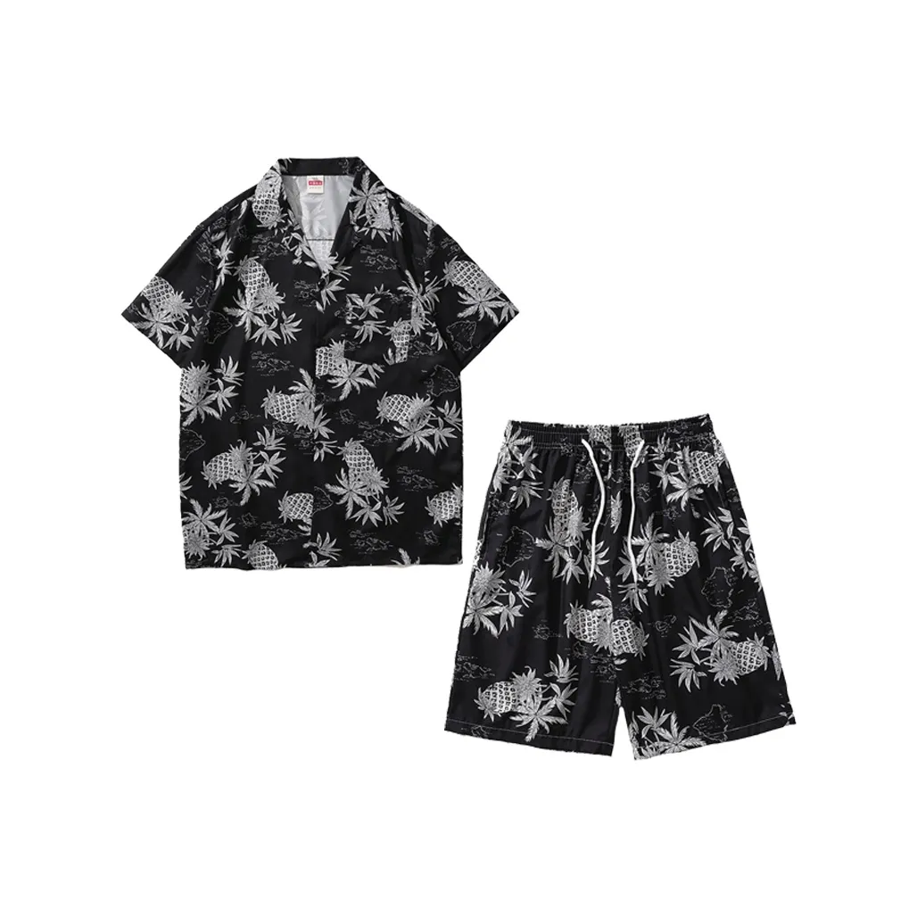 BEAR UNION Комплект рубашек Унисекс Черный