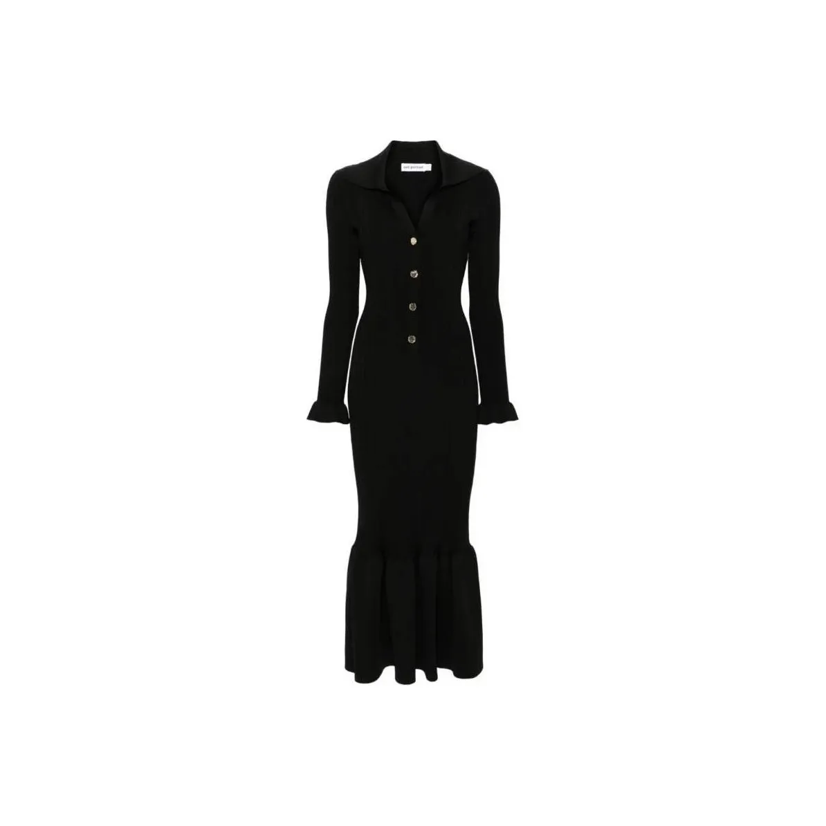 Self portrait Ruffled Maxi Dress