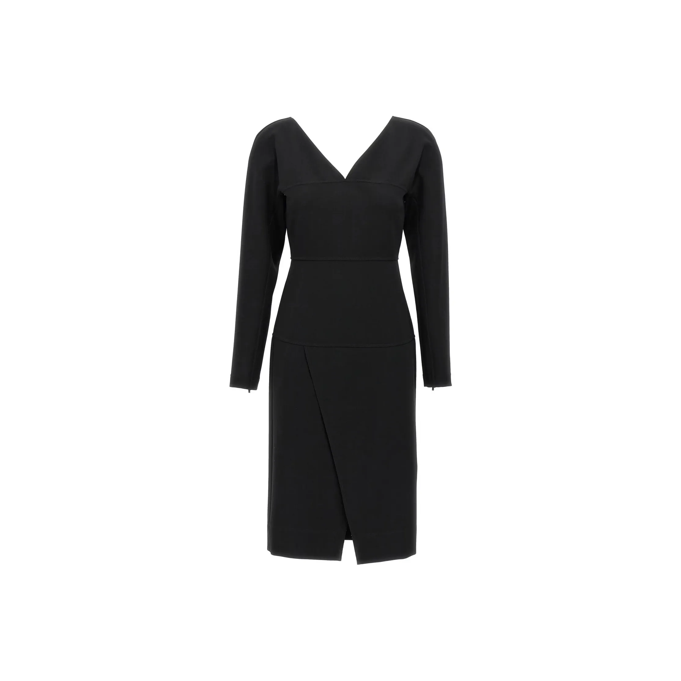 FENDI Long Sleeved Dresses Women's Black
