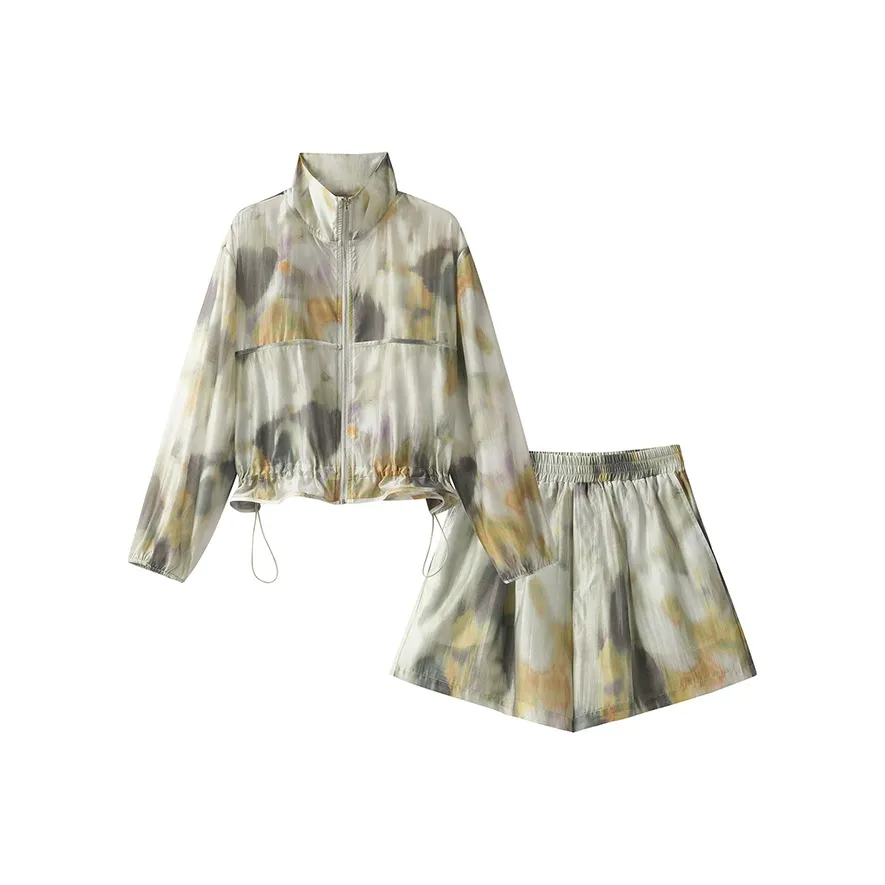 ST&SAT Casual Suit Women's Yellow Green