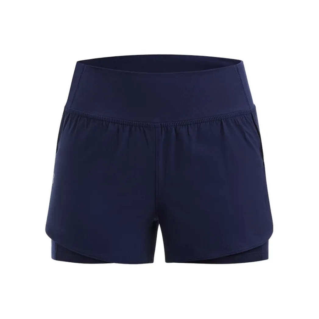 Under Armour Fle Flex Ткани вязаные Повседневные шорты Женские Темно-синий