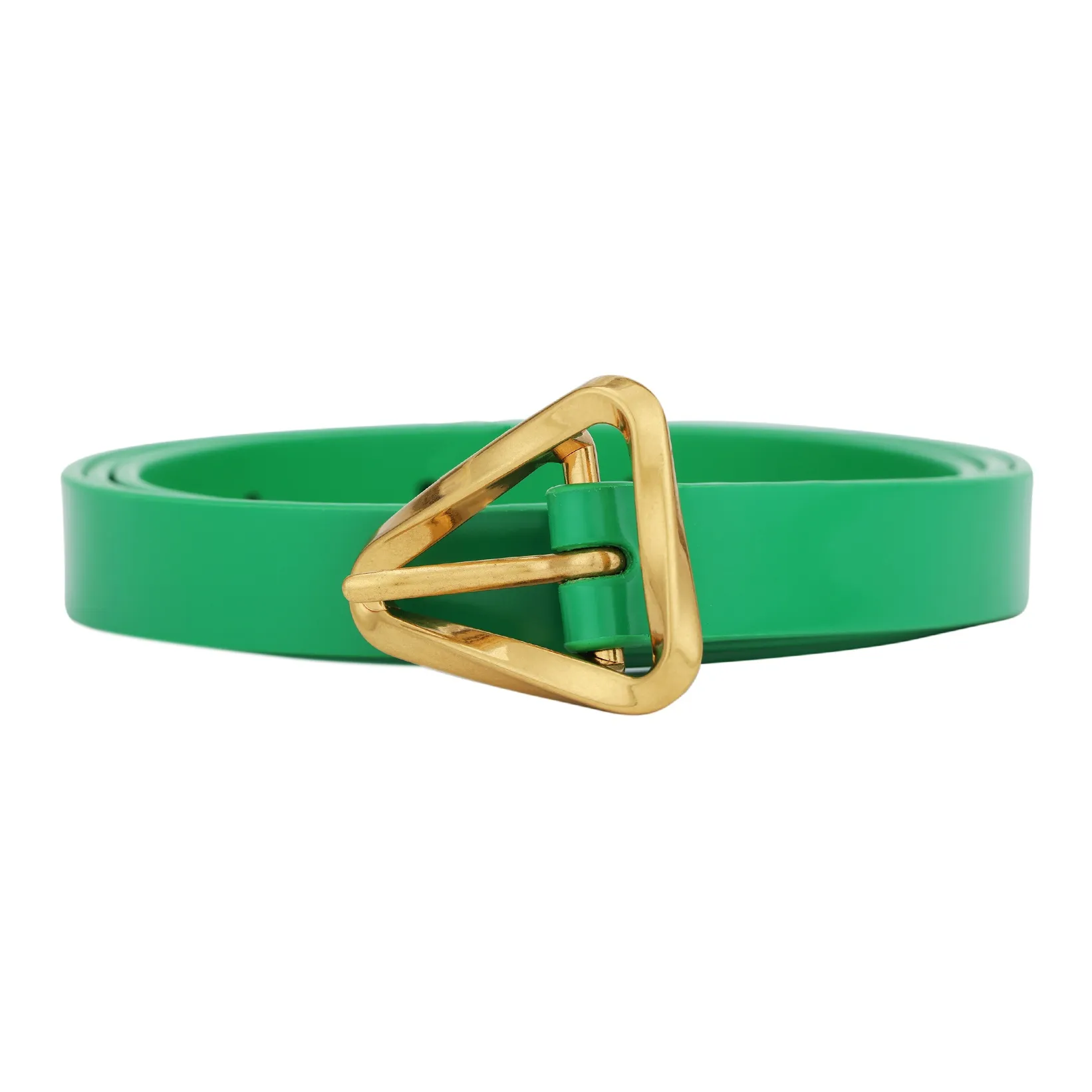 Bottega Veneta Кожаные ремни Женские Зеленый Ширина 1,5 см