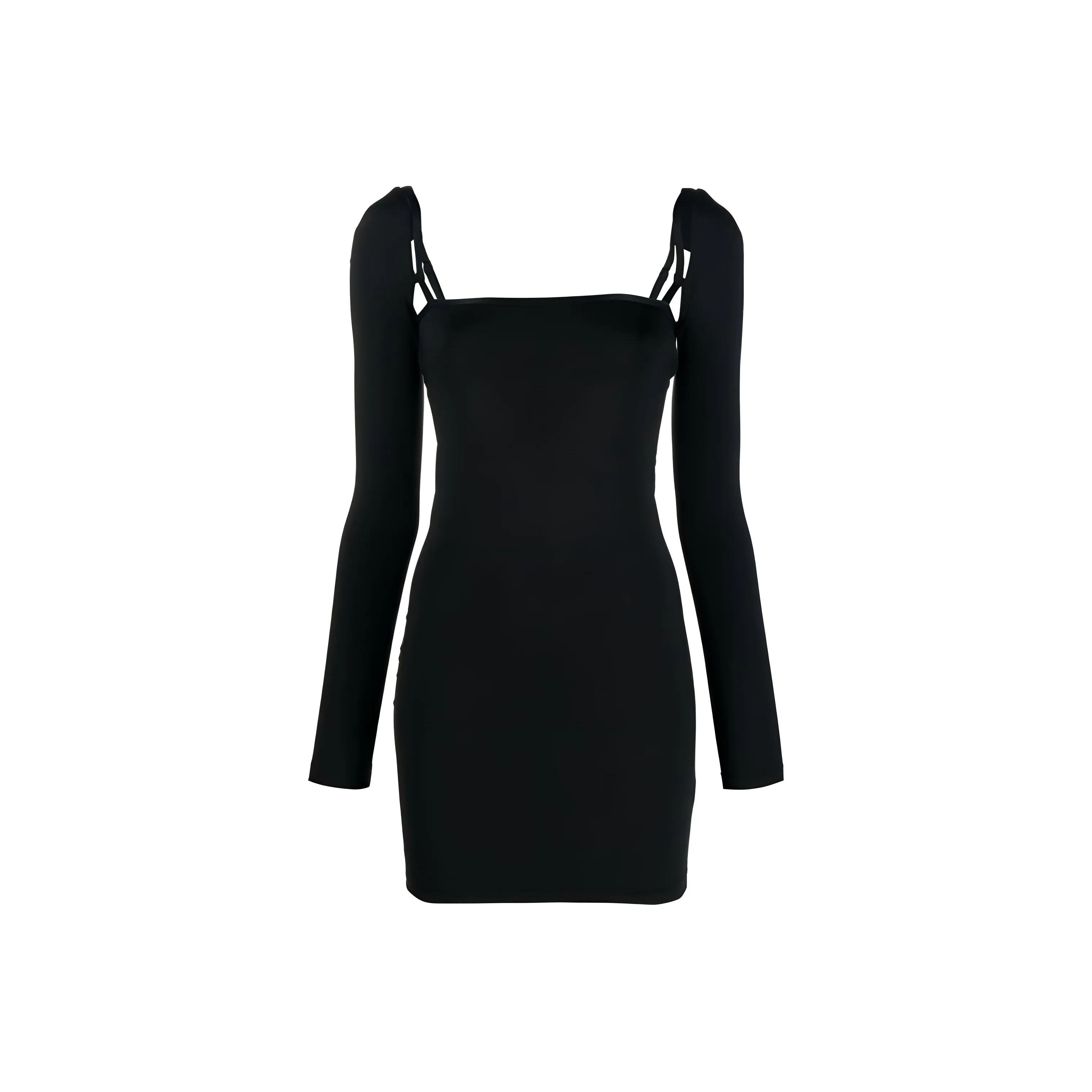 Alexander Wang Open Back Long Sleeved Dress