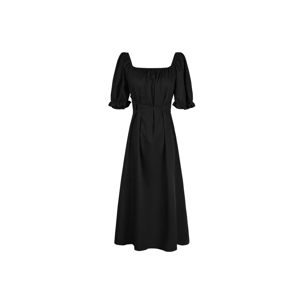 Migu Short Sleeved Dresses Women's Black