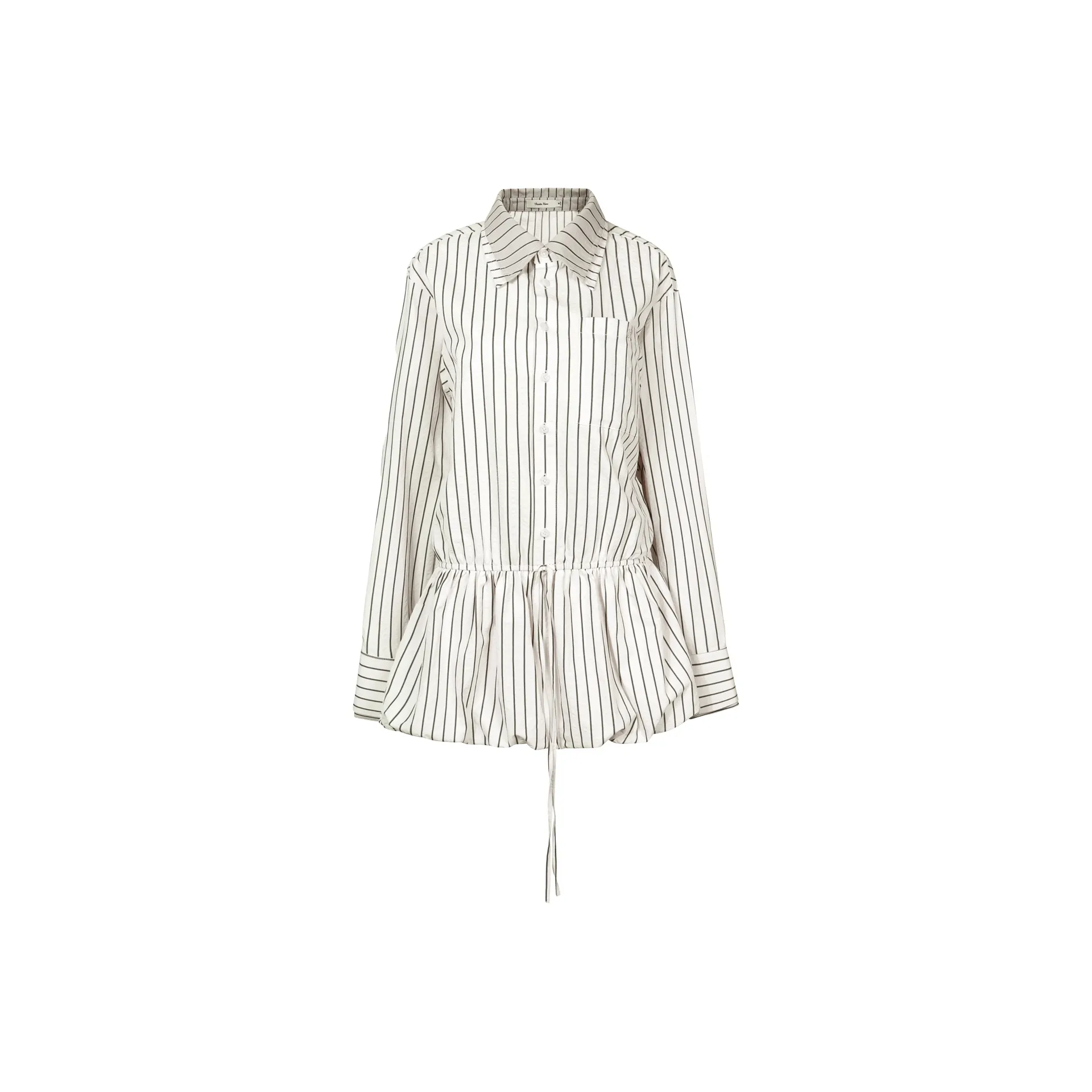 Guuka Hero Длинное платье с длинными рукавами женское экрю