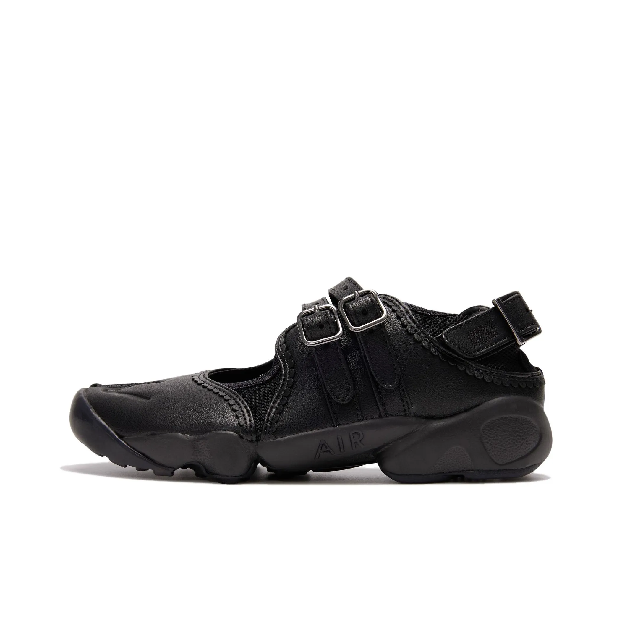 Nike Air Rift Low Top Casual Shoes Women
s Black