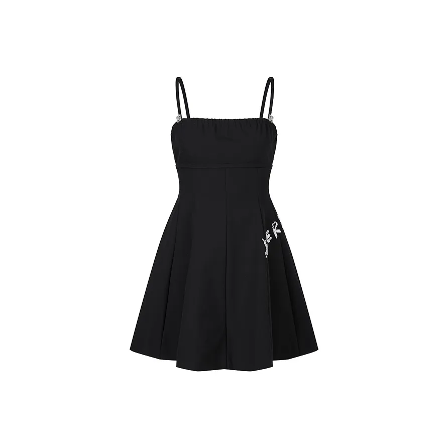 HERLIAN Slip Dress Women's Black