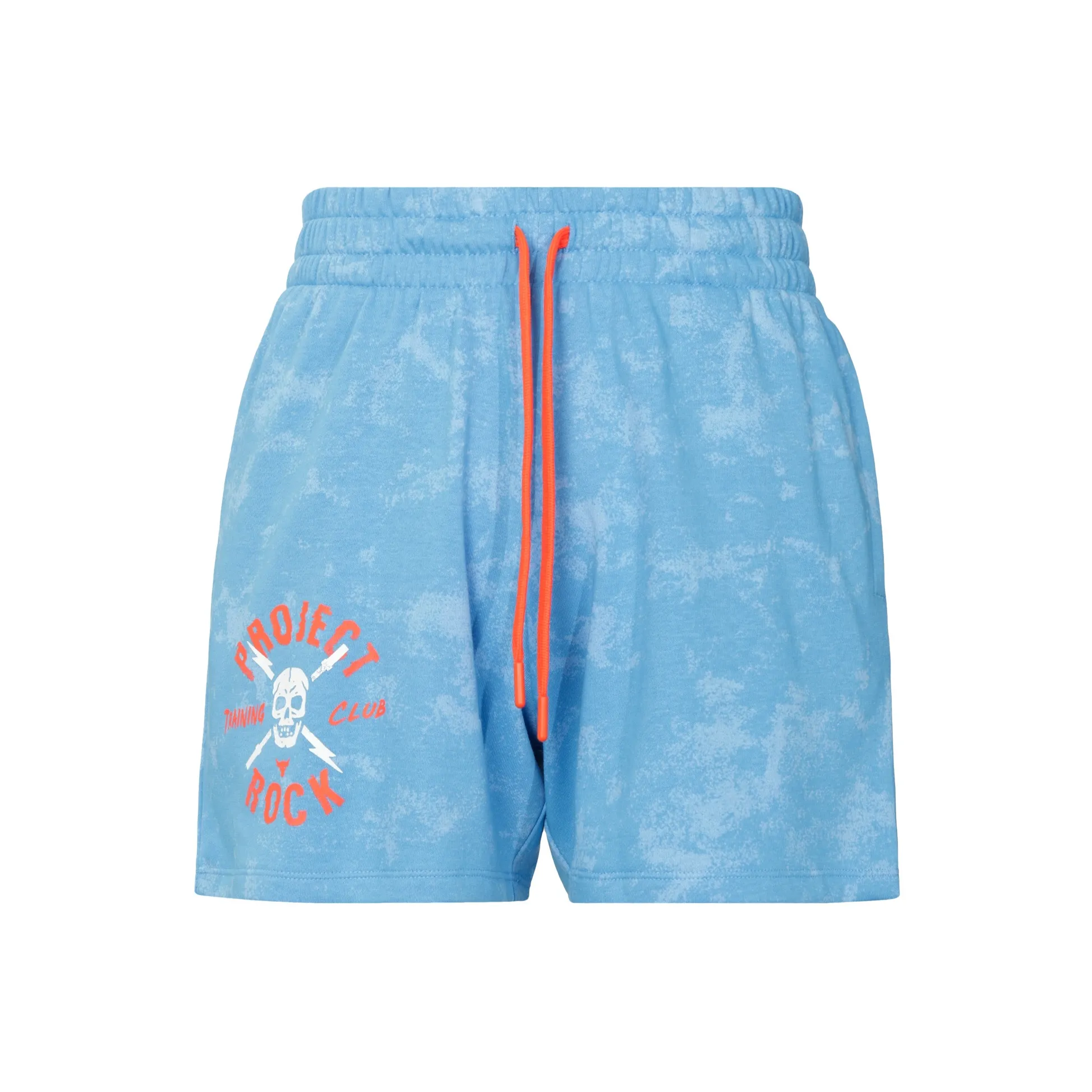 Under Armour Project Rock Махровые Повседневные Шорты Женские Синие