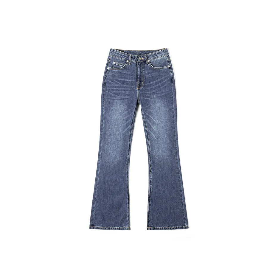 Lee Средне-голубые Женские Джинсы