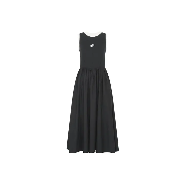 MEIYANG Sleeveless Dress Women's Black